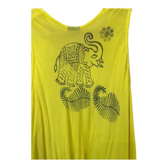 Womens Beachy Boho Bohemian Dress Cottage Indie Fairy Festival Hippie - Picture 6 of 6